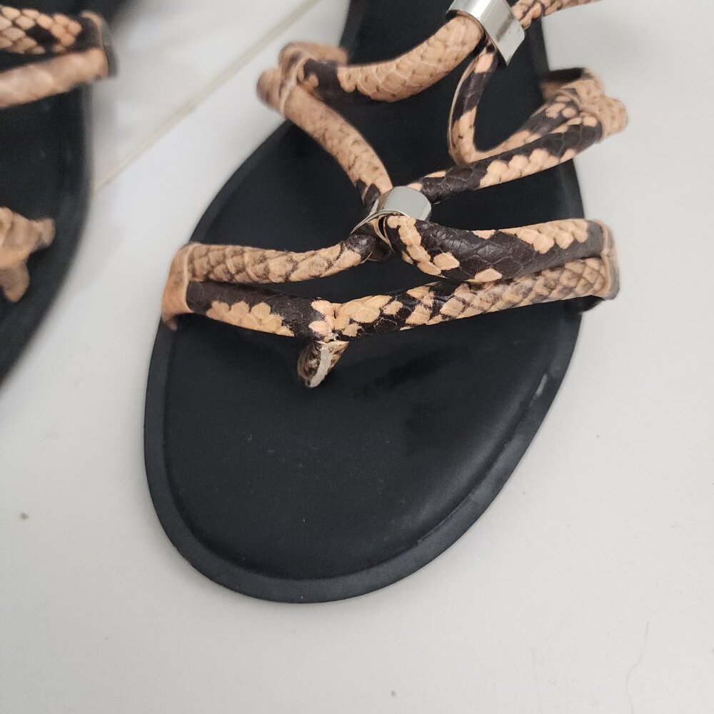 Rebecca Minkoff Sarle Strappy Sandal Rosewood Women's Size 8.5 - Picture 6 of 16